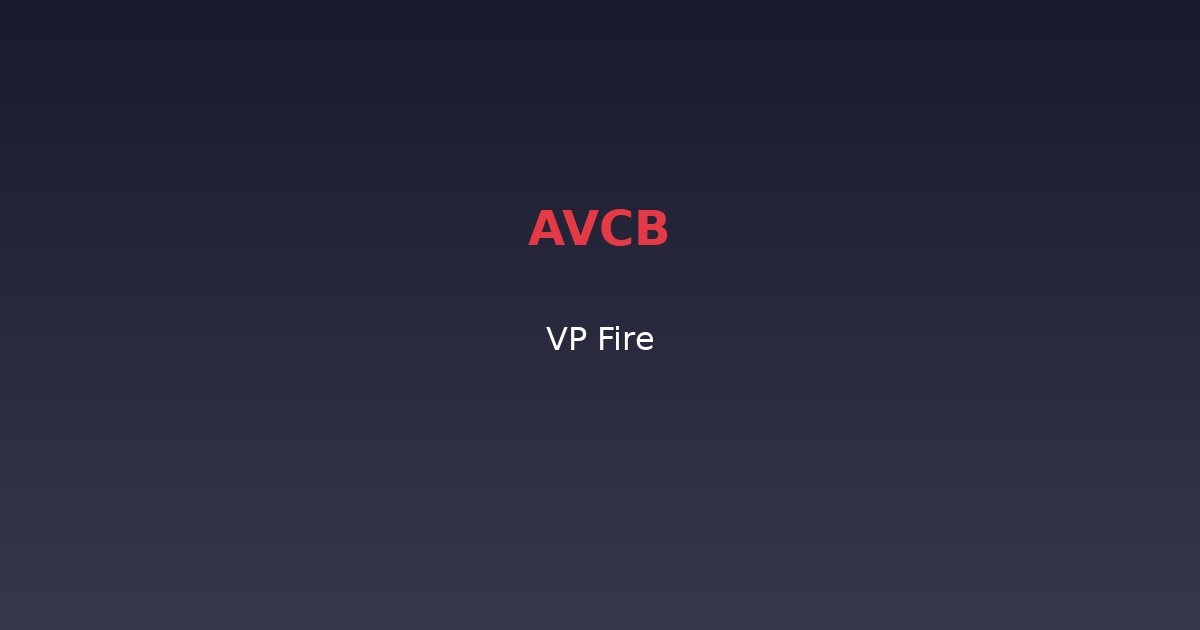 AVCB - VP Fire Equipamentos de Combate a Incêndio