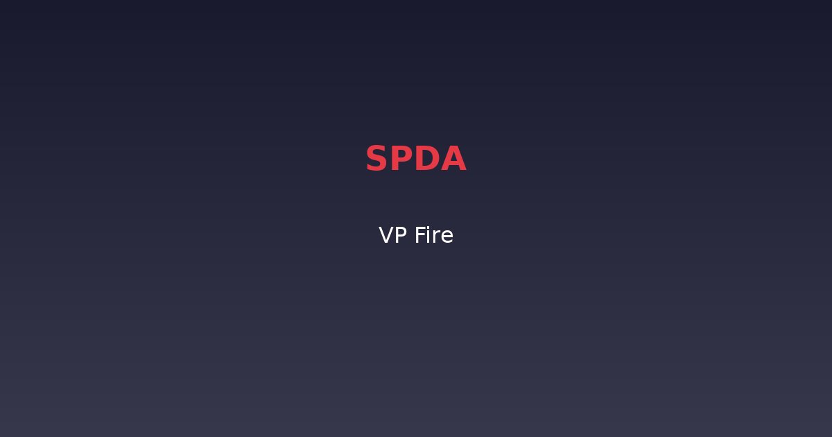 SPDA - VP Fire Equipamentos de Combate a Incêndio
