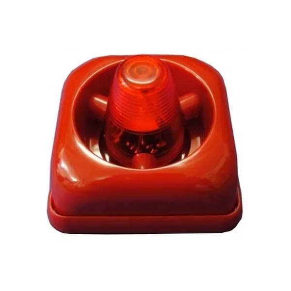 Sinalizador Acústico e Visual SAV-420C - Alarme Convencional VP Fire